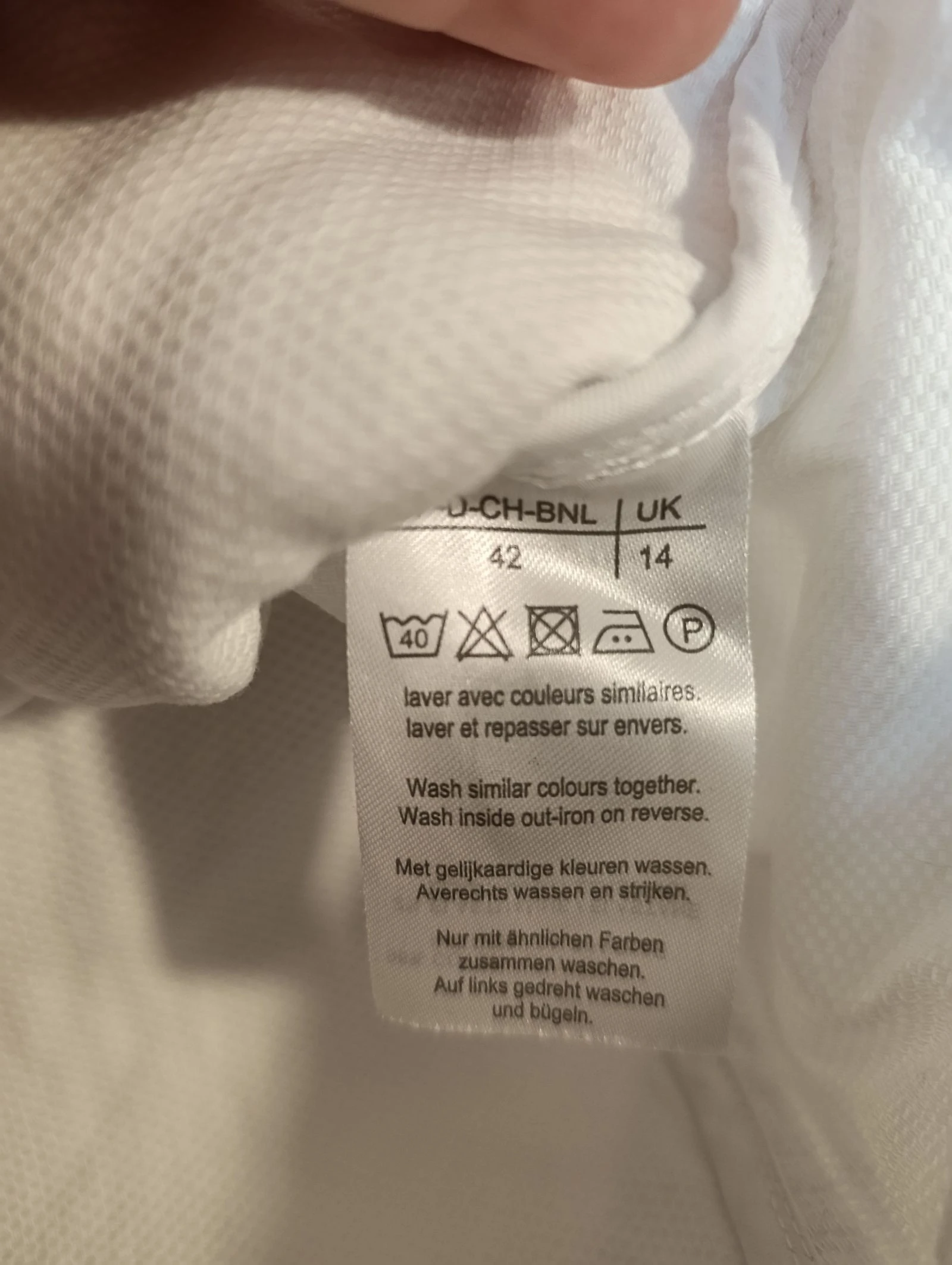 White Damart cropped jacket - Size 42 – photo 3